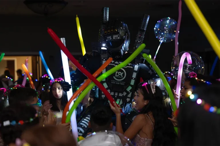 LED Party Robot. The Show That’s Revolutionizing Weddings & Events in New Jersey